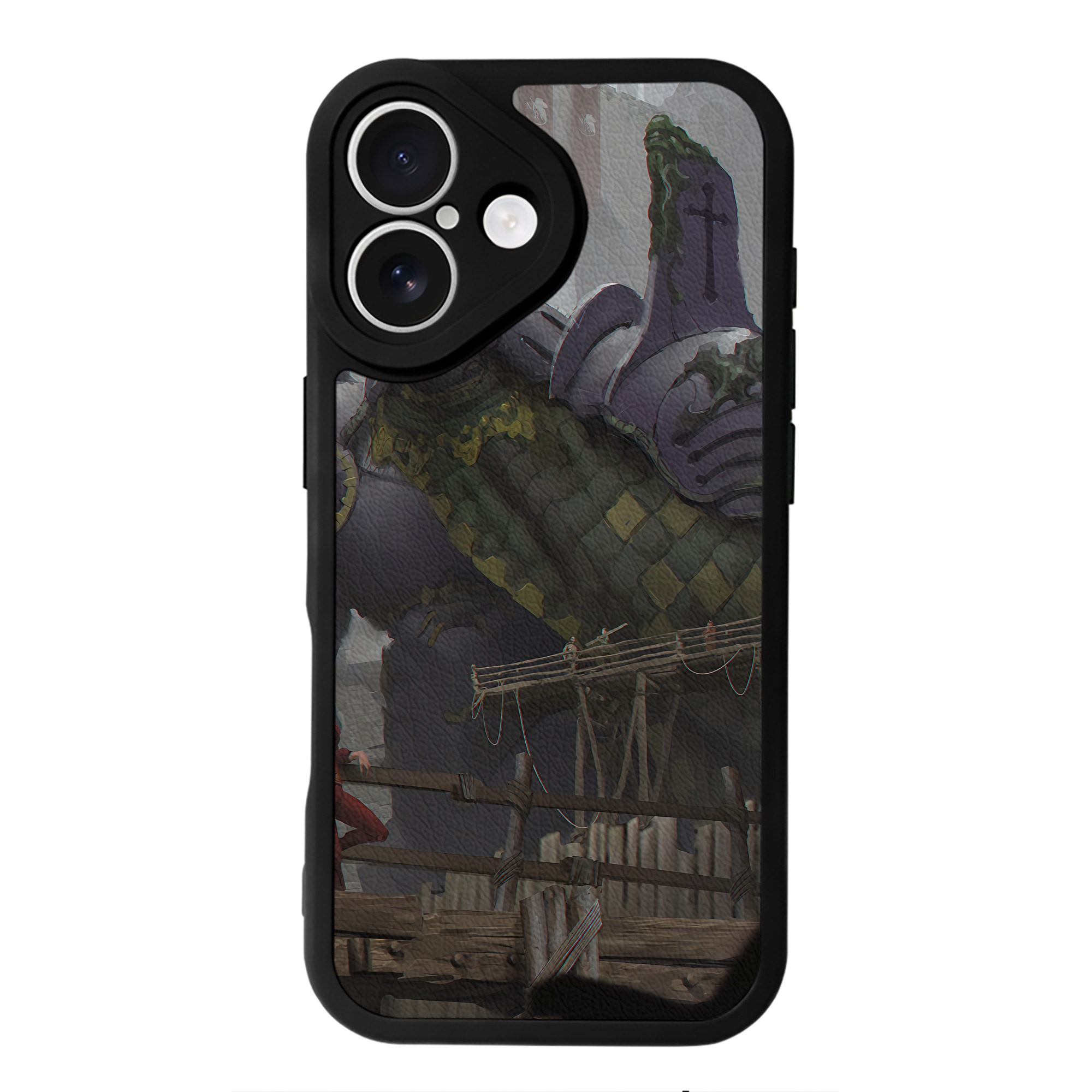 （画像用） EVA 新世紀エヴァンゲリオン 【iPhone 16シリーズ対応】シリコンスマホケース（レザー調） 材質：シリコン